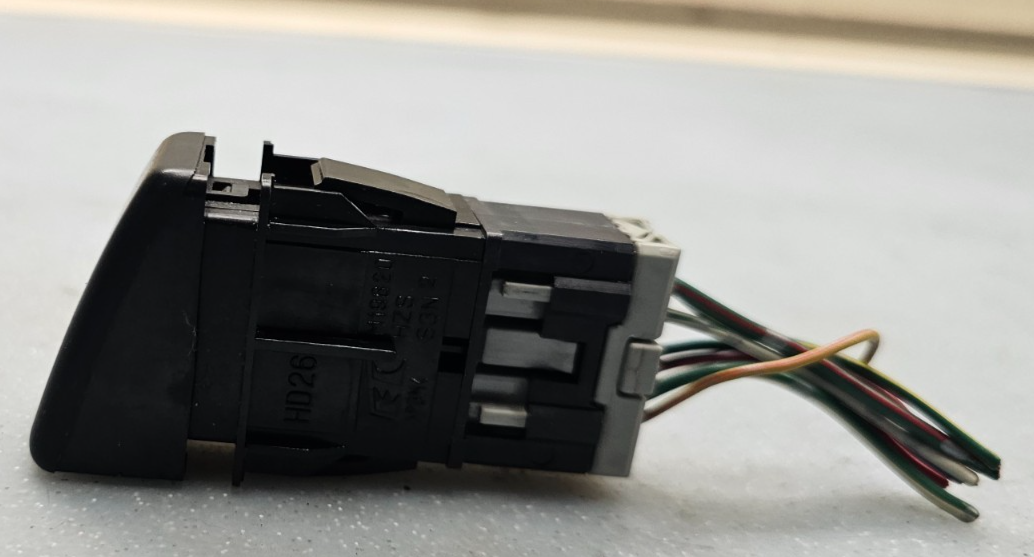 🔥01-05 Civic Center Dash Hazard Switch Warning Light Emergency Flasher Assembly