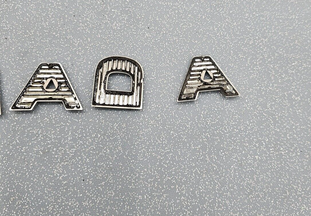 05-15 Nissan Armada V8 Rear Emblem Letters Badge Decal Logo Hatch Gate Door OEM