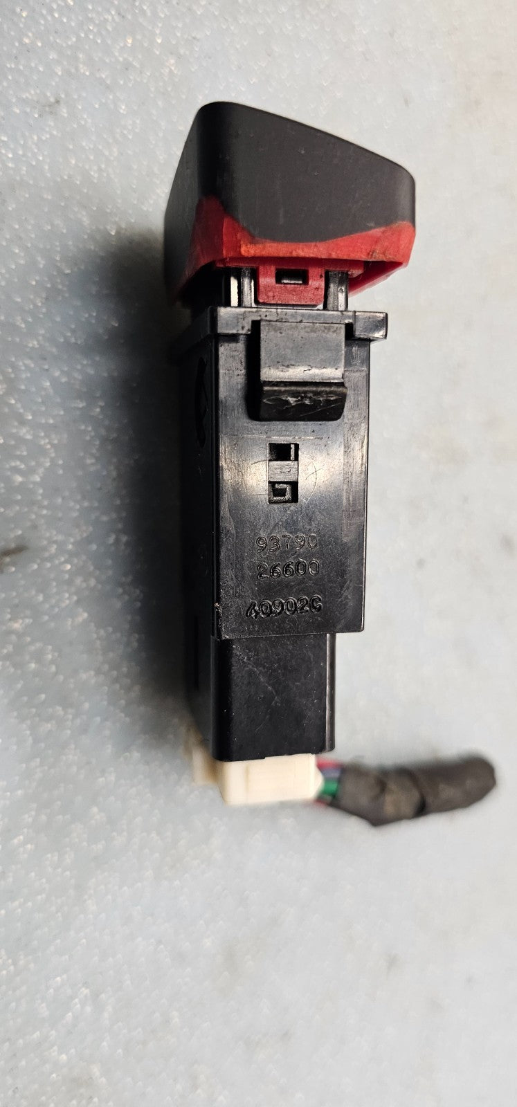 🔥01-05 SONATA OPTIMA Hazard Warning Emergency Light Dash Flasher Switch Black