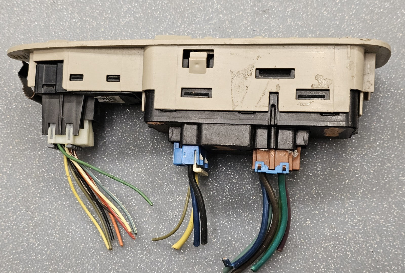 🔥02-07 Rendezvous Impala Left Driver Master Power Window Door Switch Lock Tan