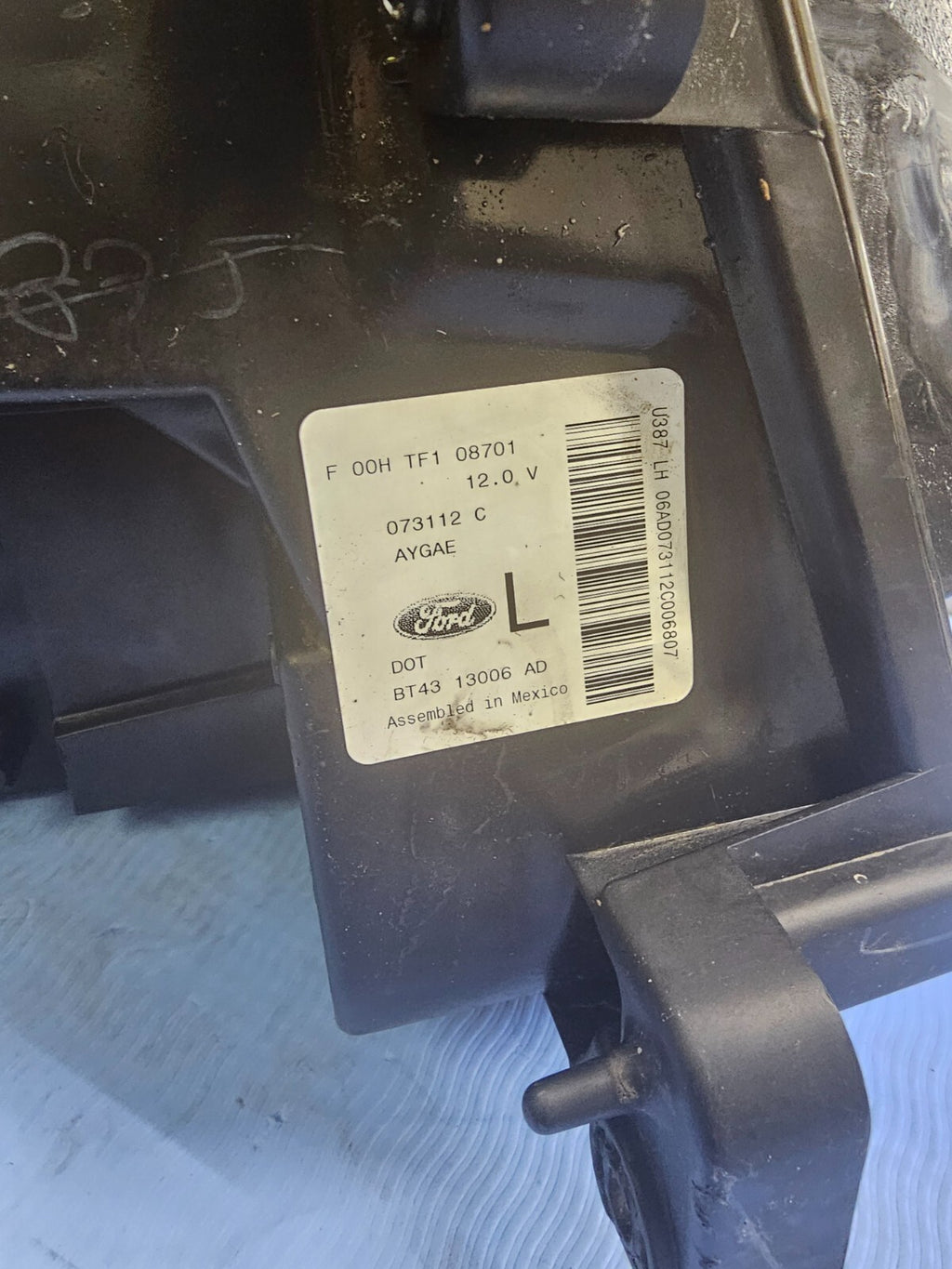 🔥2011-2014 FORD EDGE FRONT LEFT DRIVER MASTER HEAD LIGHT LAMP ASSEMBLY OEM