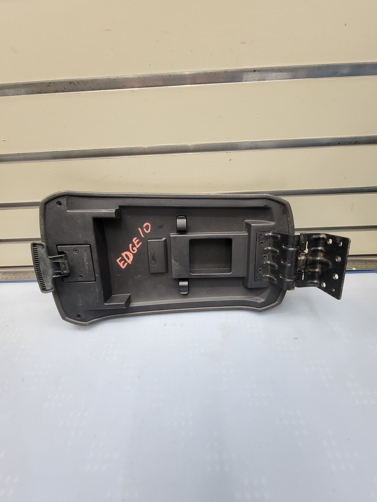 🔥2007-2010 Ford Edge Center Console Lid Leather Arm rest Assembly OEM Black