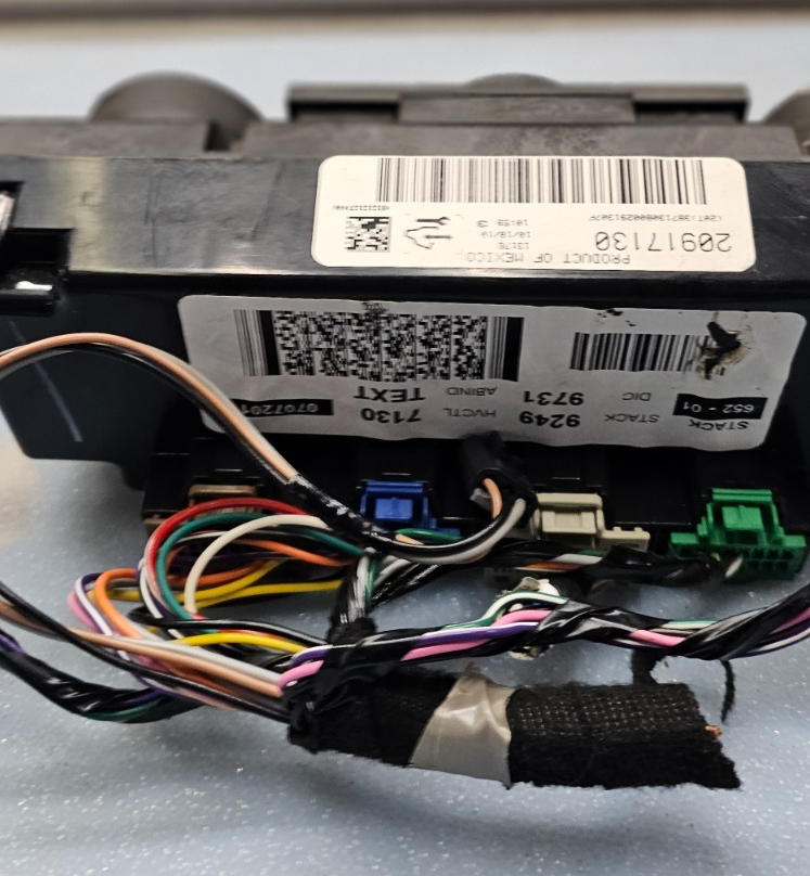 🔥09-12 TRAVERSE DASH CLIMATE CONTROL A/C AC HEATER TEMPERATURE HVAC PANEL BLACK