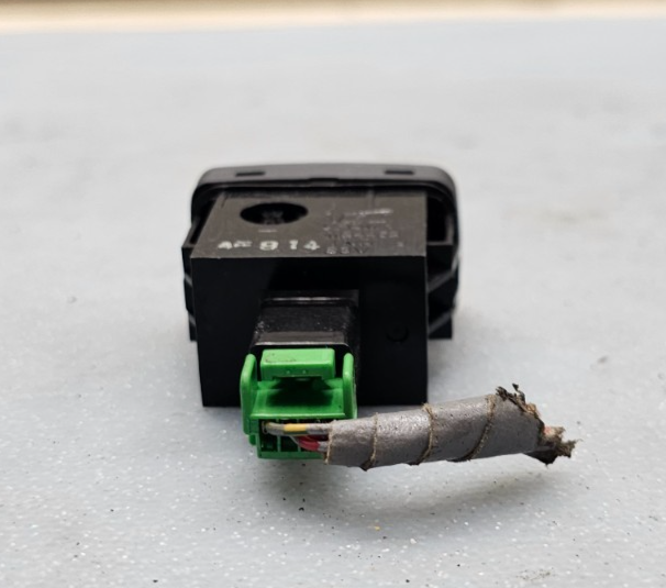 🔥01-06 Acura MDX Dash Panel Passenger Light Switch Black OEM