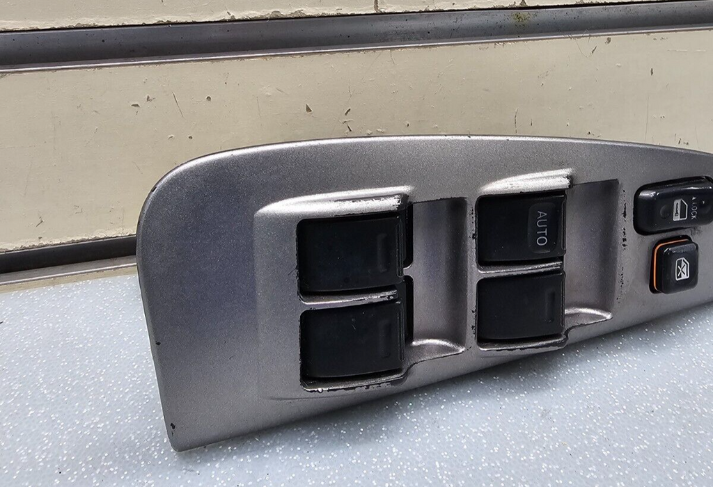 🔥03-09 PONTIAC VIBE LEFT DRIVER MASTER POWER WINDOW DOOR LOCK SWITCH SILVER