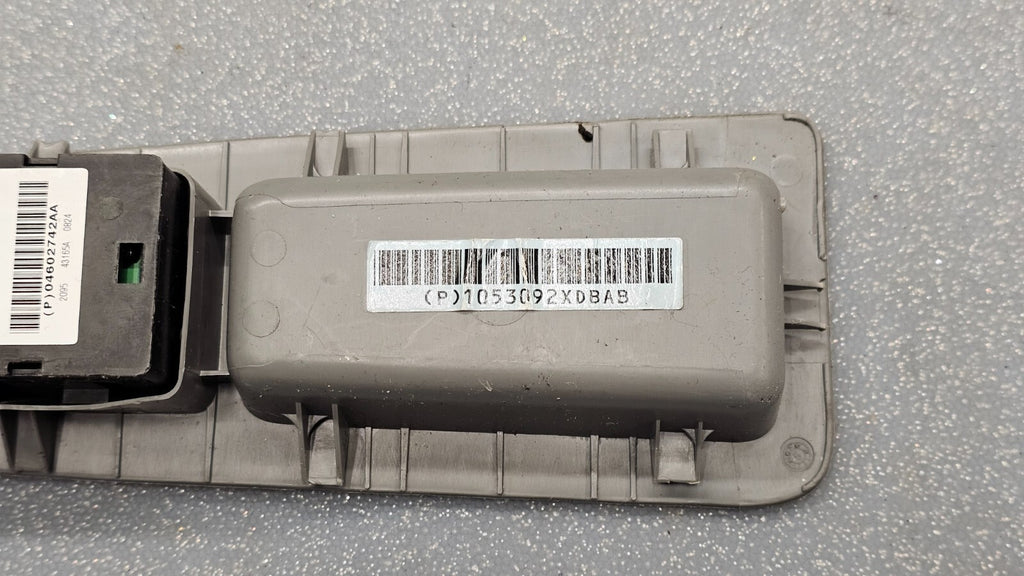 07-11 Charger Dakota Chrysler 200 300 Right Passenger Power Window Switch Gray