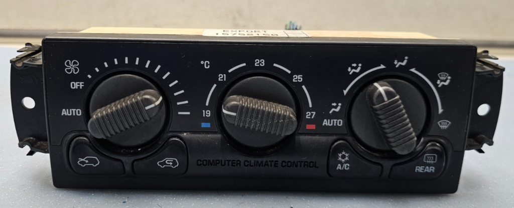 🔥99-02 Silverado Sierra Dash A/C HVAC Heater Climate Control Temperature Black