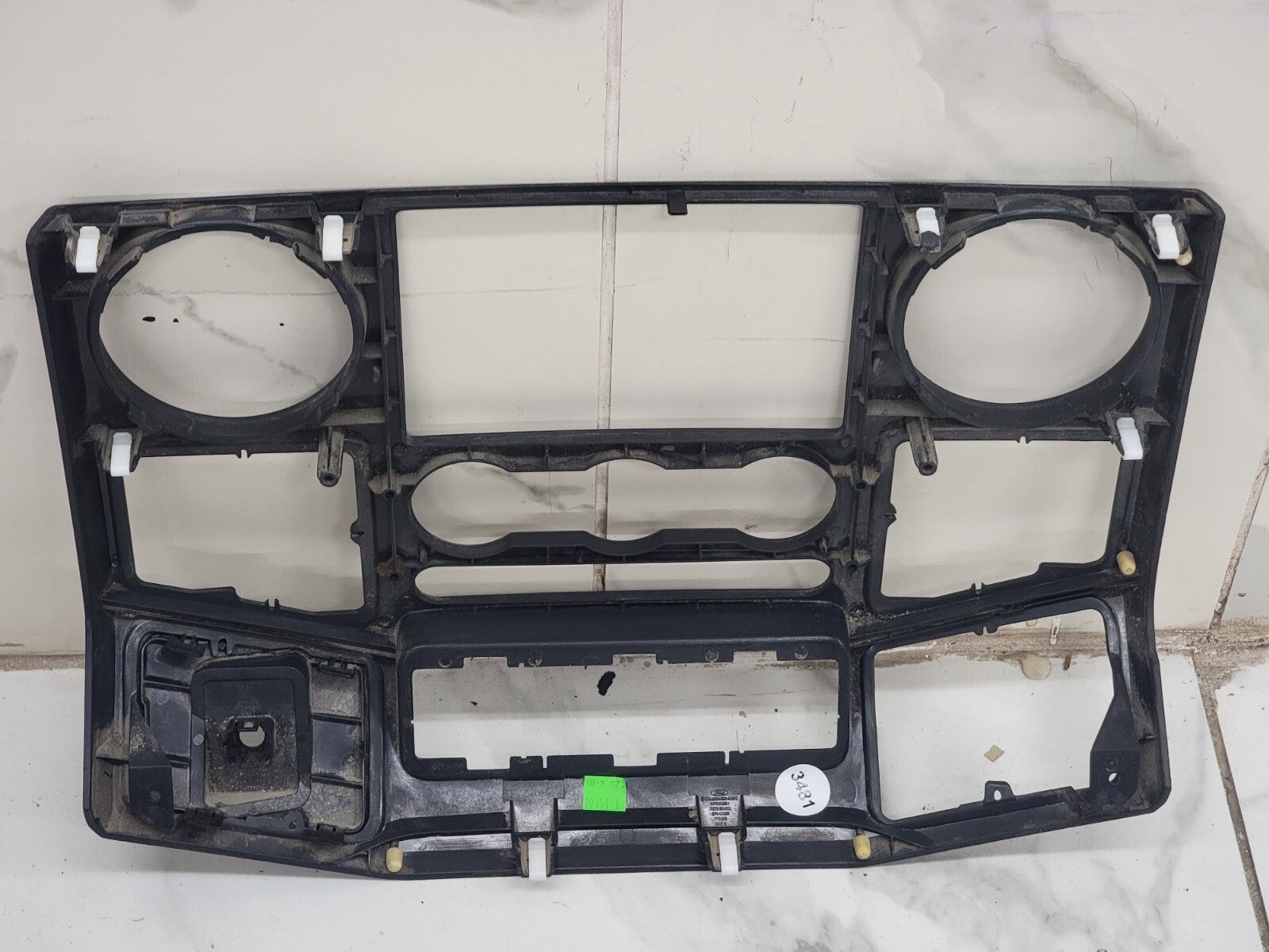 🔥2008-2010 Ford F-250 F-350 Super Duty Radio Dash Bezel Black OEM