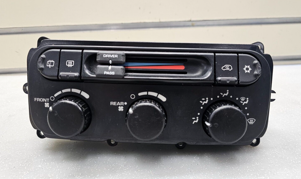 🔥04-07 Dodge Caravan Town Country Dash AC Climate Temperature Heater Control oe