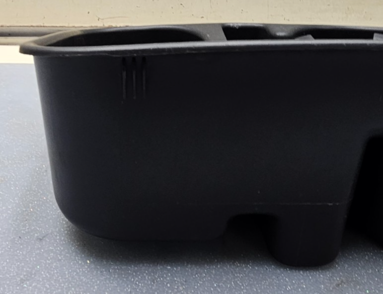 🔥03-06 CHEVY Silverado Tahoe Yukon Sierra Center Console Cup Drink Holder BLACK
