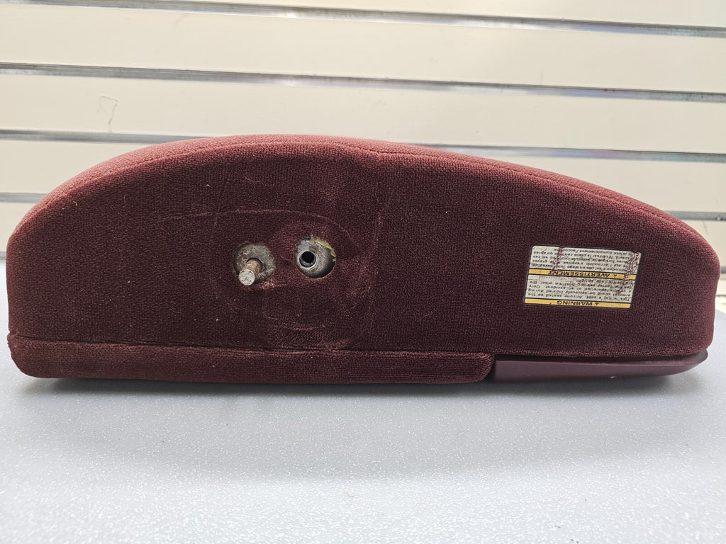 97-03 Ford F150 Center Console JUMPSEAT Armrest Cloth/Leather cup holder Red JS6