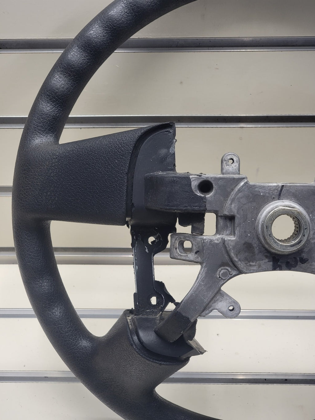 🔥2004-2008 Ford F-150 F150 Tan Leather Wrapped Steering Wheel OEM Black