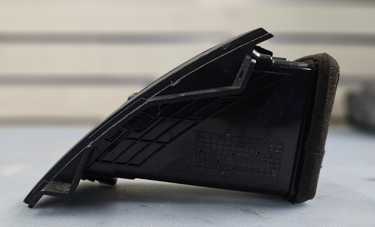 🔥10-13 Kia Soul Dash Center Left Driver Side Air Vent Conditioner Heater Black