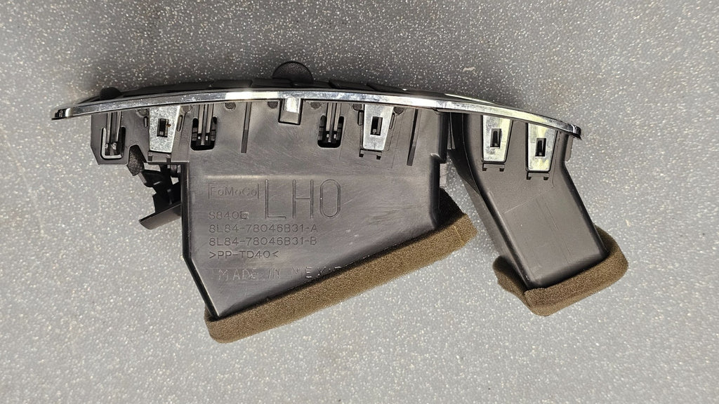 🔥08-12 Ford Escape Dash Left Driver Air Vent A/C AC Heater Panel Black/Silver