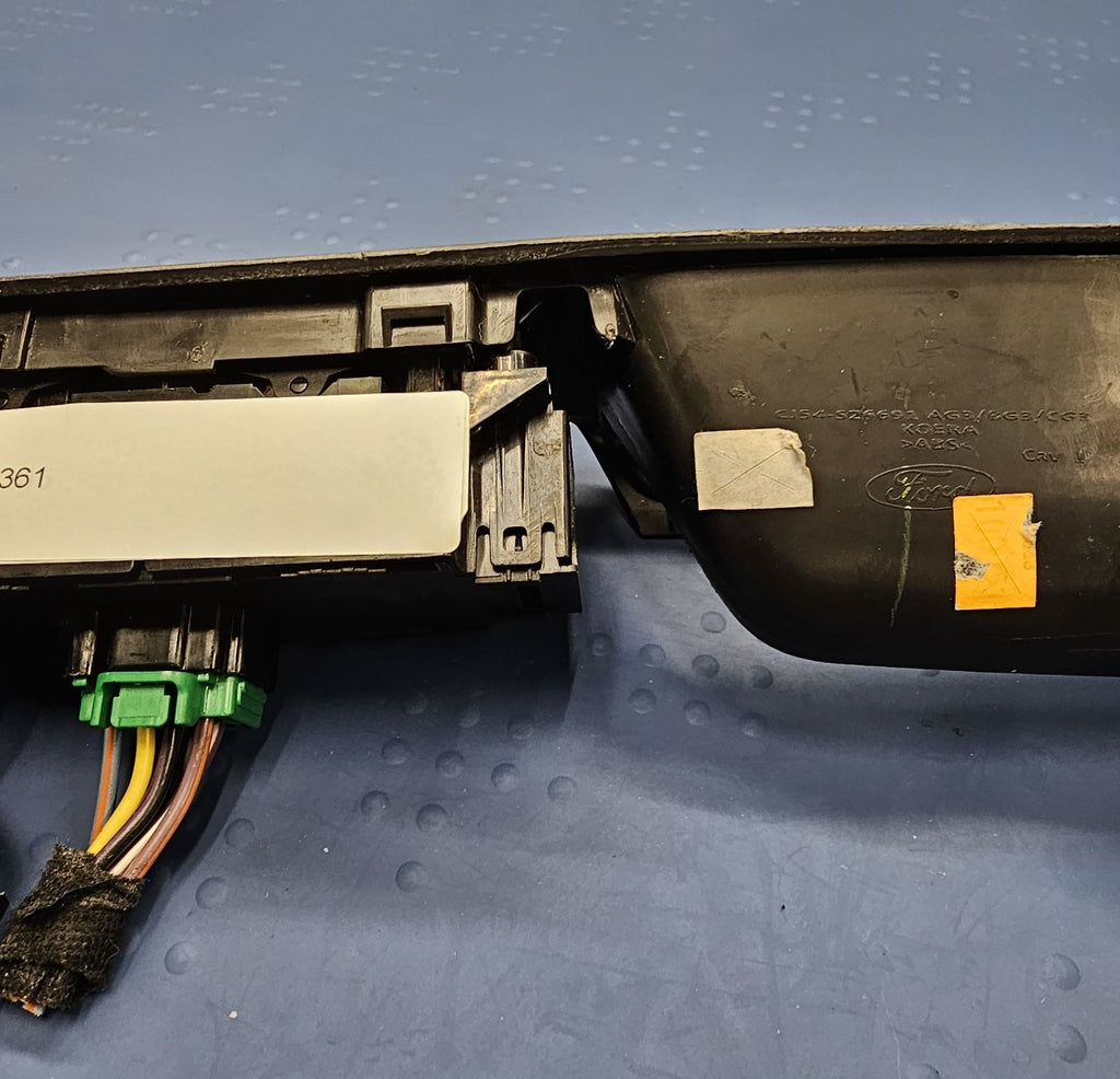 12-18 Focus Escape Front Left Driver Master Power Window Switch Regulator Black