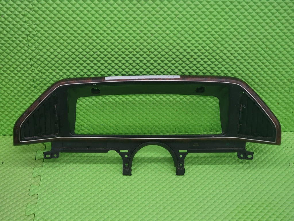 87-91 Ford F-150 F250 BRONCO Dash CLUSTER Bezel Speedo Gauge Trim woodgrain C11