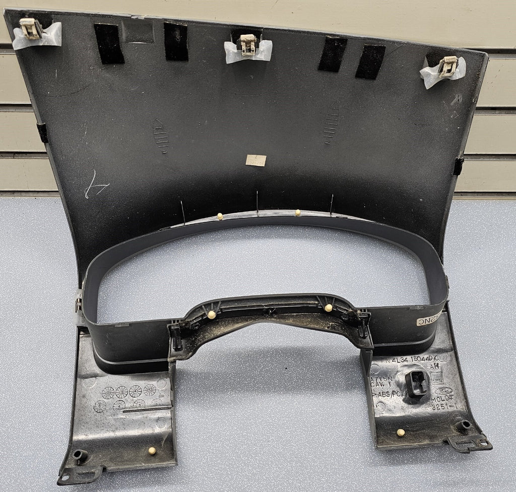 🔥04-08 Ford F-150 Dash Instrument CLUSTER Bezel Speedometer Gauge Trim GRAY C14