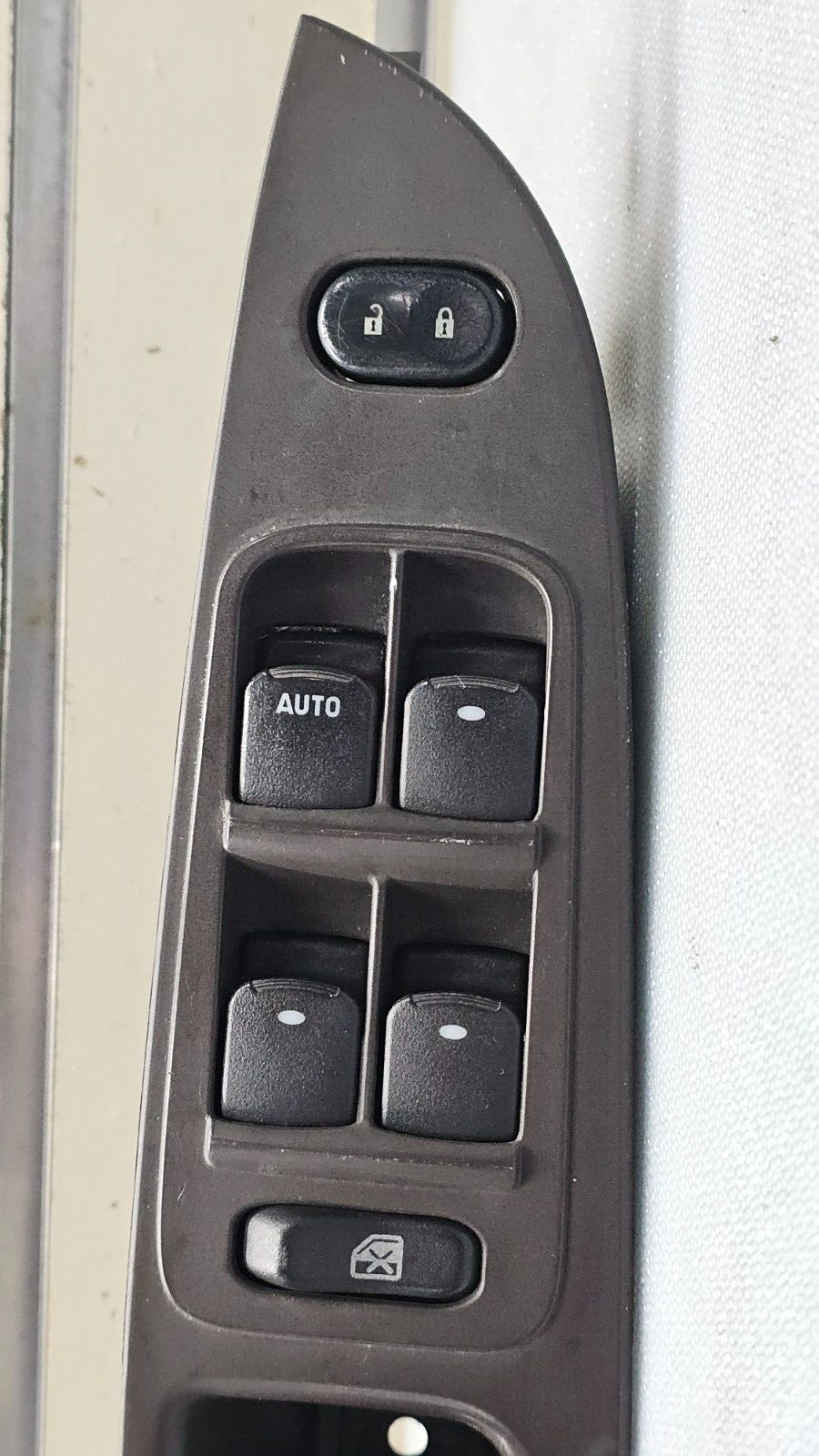 🔥08-12 Malibu 07-09 Aura Left Driver Master Power Window Switch Assembly Black