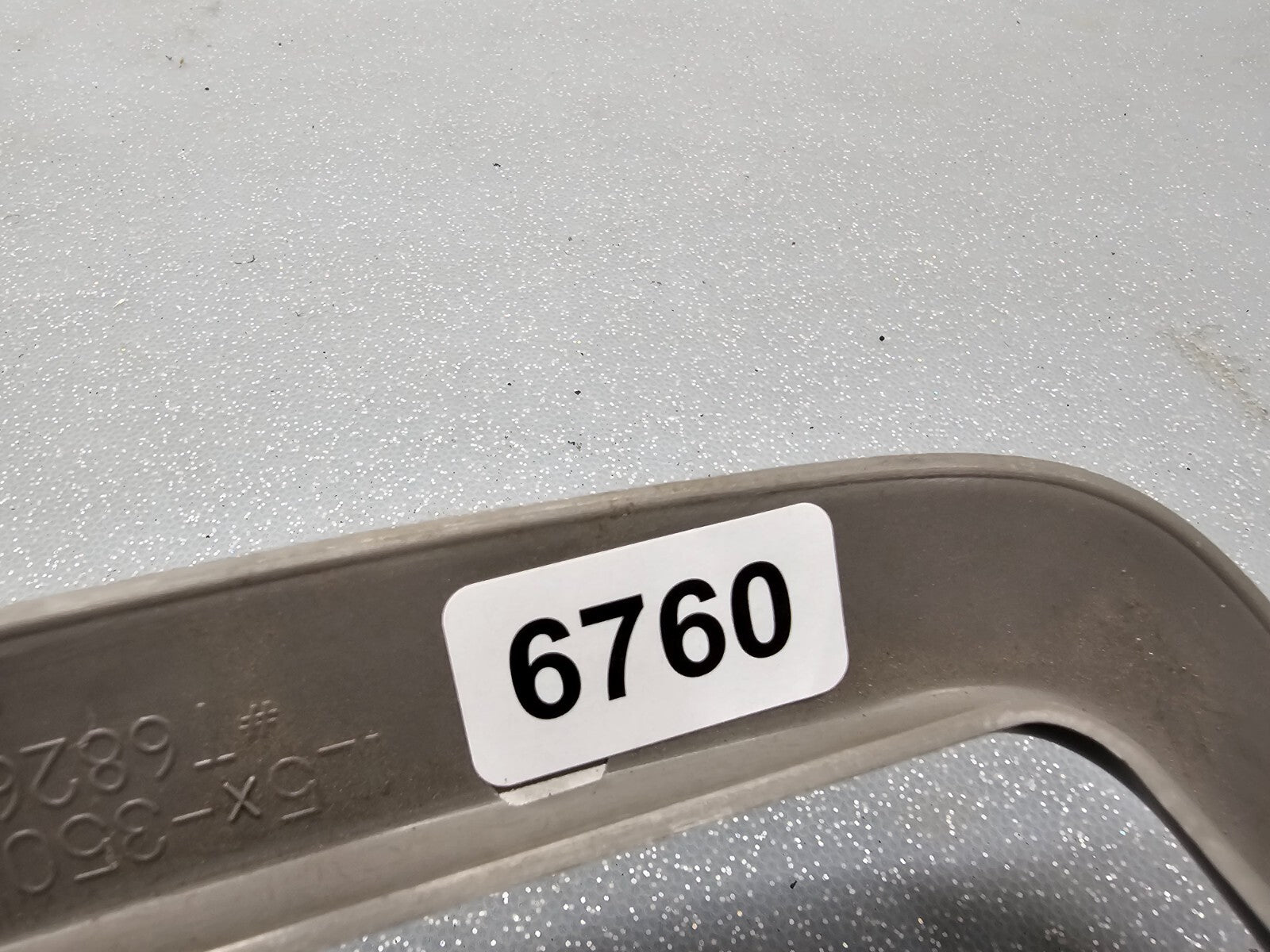 95-10 Ford Ranger EXPLORER Center Dash Radio Trim Surround Bezel Trim SILVER B2