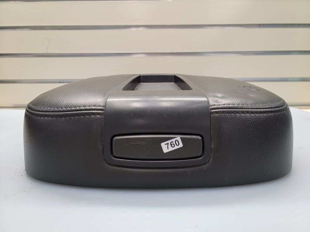 🔥07-13 Chevy Tahoe, Suburban, Yukon Leather Console Lid Armrest Cover BLACK JS5