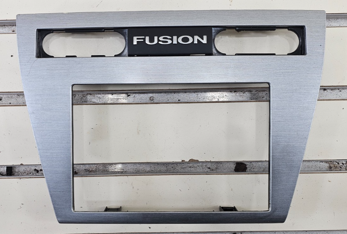 🔥06-09 Fusion Milan Center Dash Trim Panel AM FM Radio Stereo Bezel SILVER OEM
