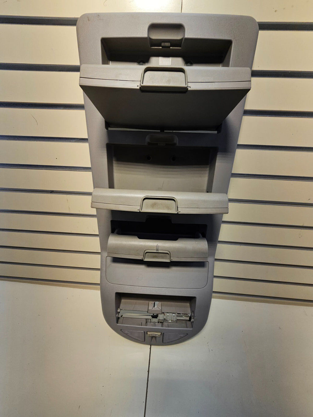 🔥2004-2012 Nissan Armada TITAN QX56 Overhead Console Roof Storage GRAY