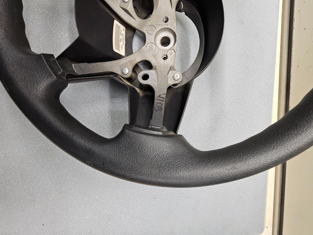 🔥2006-2007 Jeep Commander Front Steering Wheel Leather Black OEM