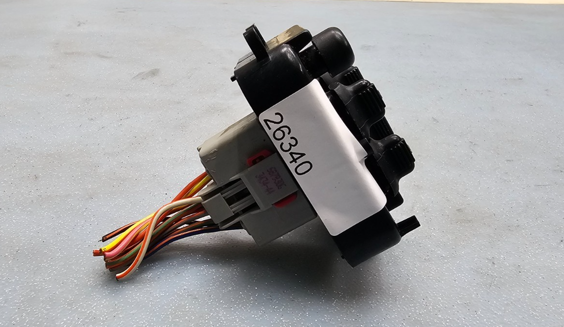 🔥02-07 Jeep Liberty Driver MASTER POWER WIINDOW SWITCH REGULATOR ASSEMBLY BLACK