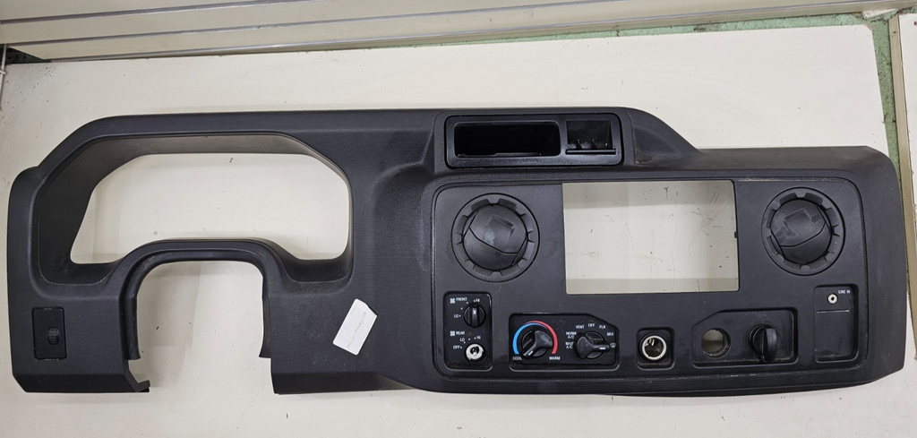 09-14 Ford E150 E250 Dash Instrument Cluster speedometer Trim Bezel Panel Black