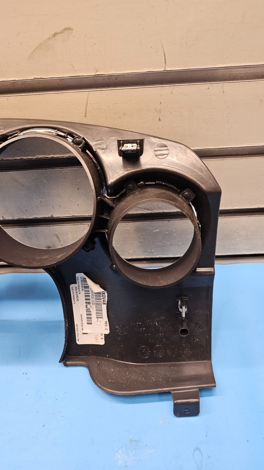 🔥08-09 Charger MAGNUM DASH INSTRUMENT PANEL SPEEDOMETER CLUSTER BEZEL BLACK