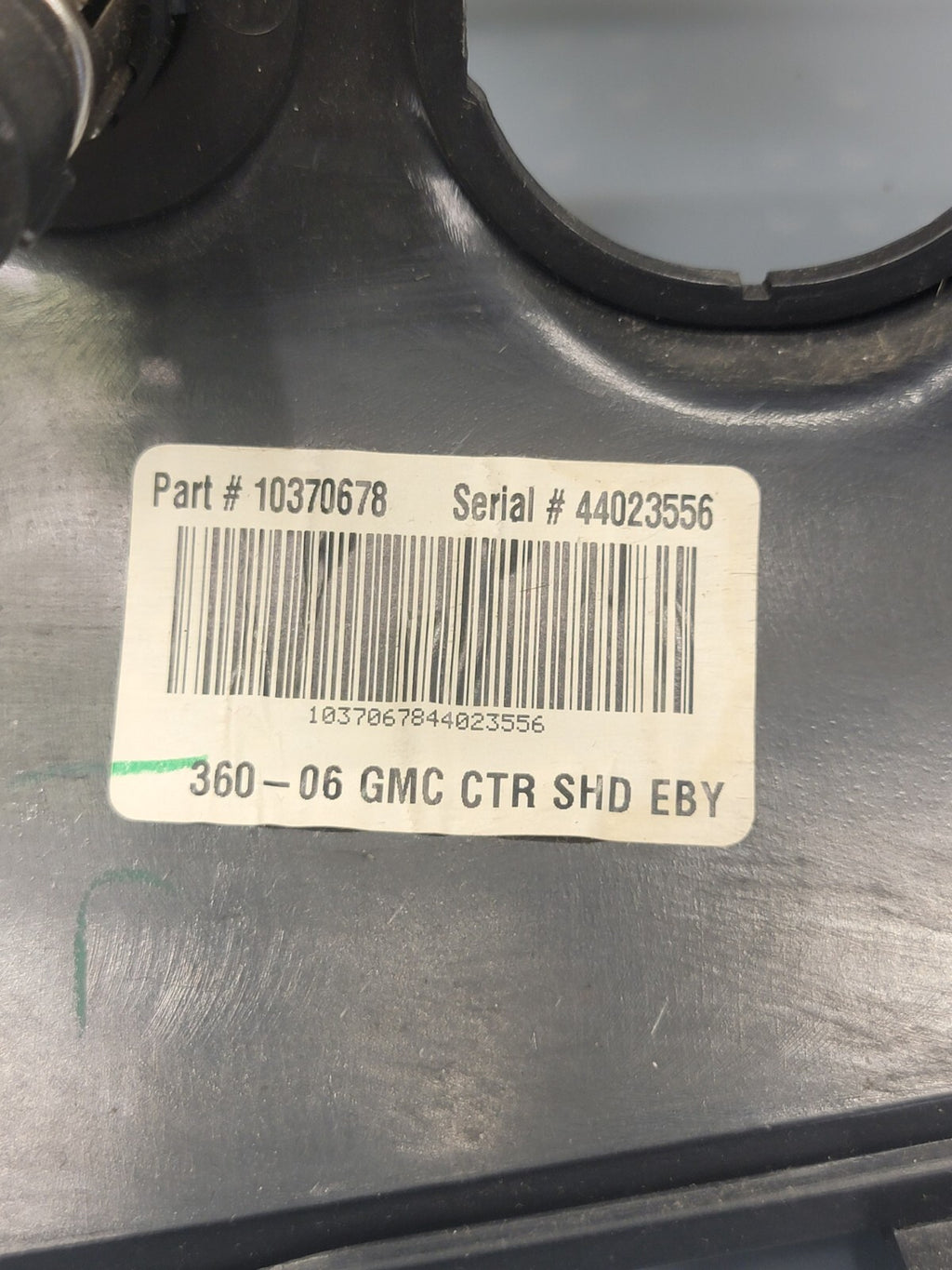 03-08 GMC ENVOY XL FRONT RADIO DASH VENT BEZEL CLIMATE CONTROL carbon fiber B45