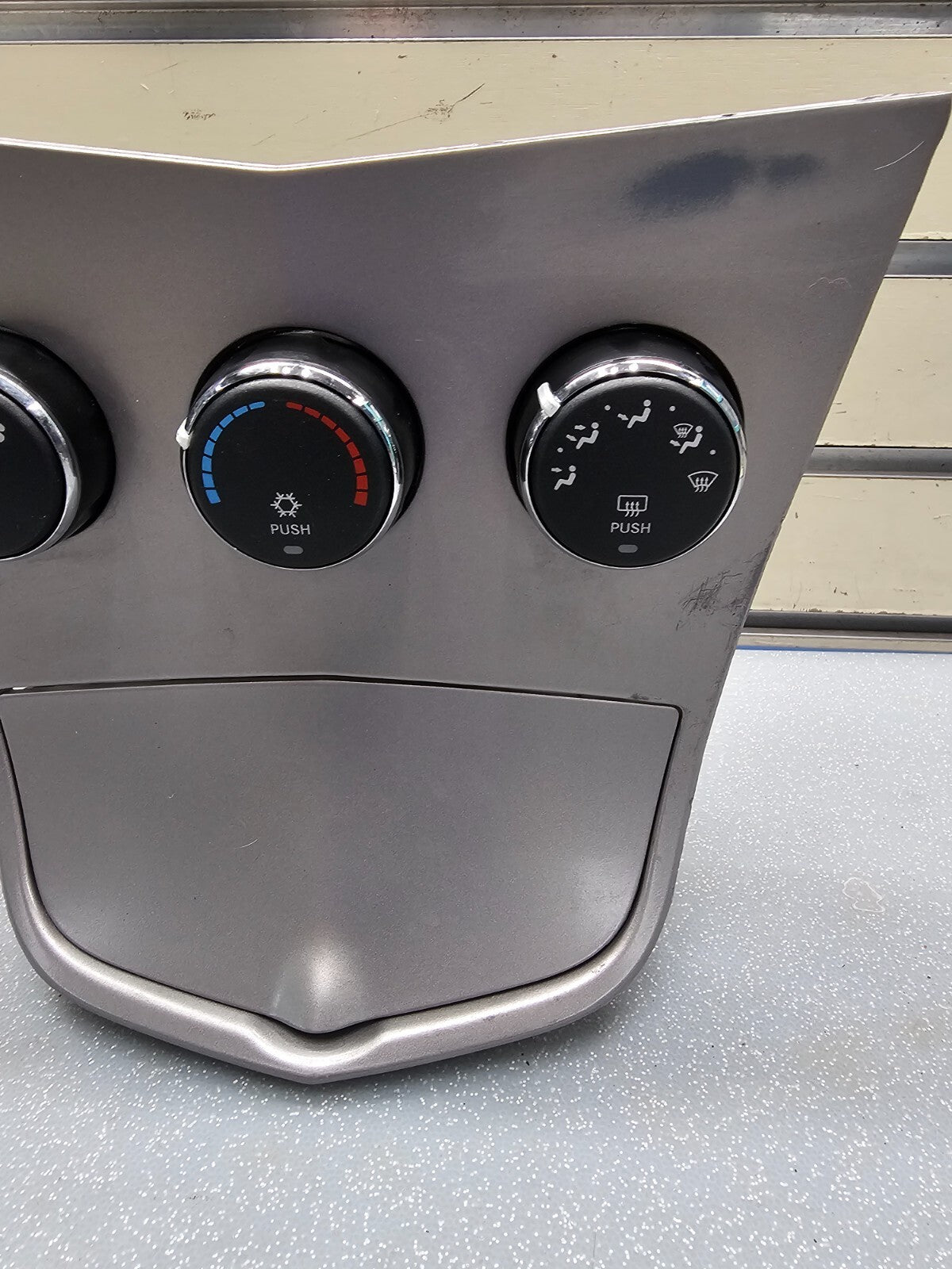 🔥07-10 Sebring Dash Heater Temperature Climate Control Conditioner Bezel Silver