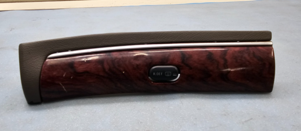 🔥95-02 Grand Marquis Rear Defrost Switch Bezel Trip Panel Wood OEM