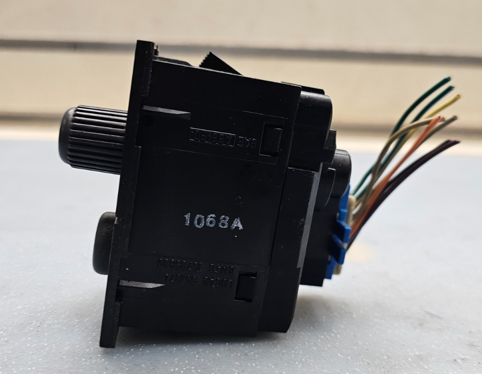 🔥99-02 TAHOE SUBURBAN GMC YUKON DENALI REAR WIPER FOG LIGHT SWITCH 4x4 BLACK