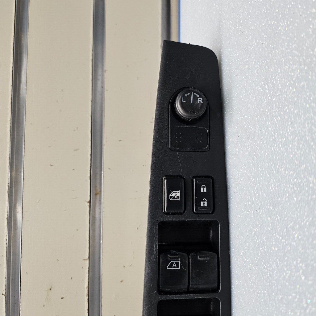09-12 Nissan Sentra Front Left Driver Master Power Window Switch Assembly Black
