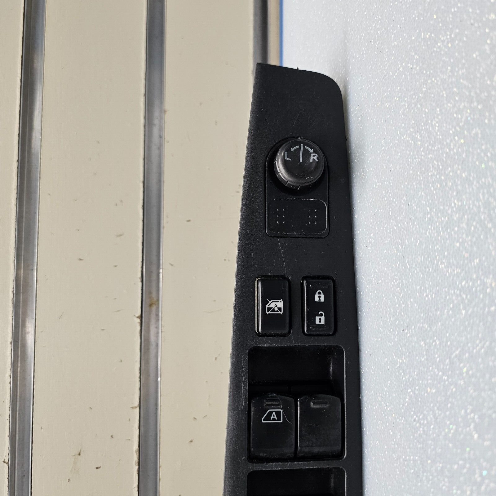 09-12 Nissan Sentra Front Left Driver Master Power Window Switch Assembly Black
