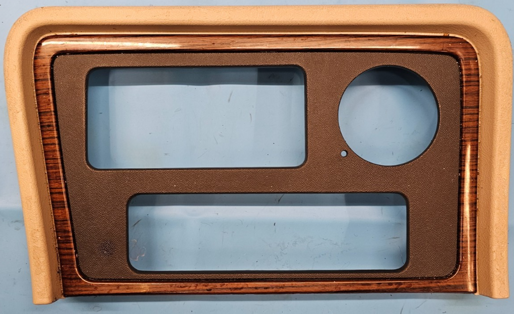 🔥03-06 Escalade Dash AM FM Radio Bezel Trim Instrument Panel Assembly woodgrain