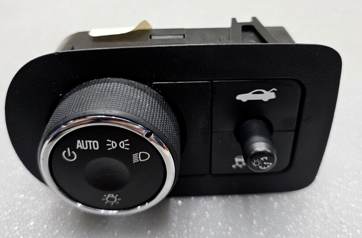 🔥12-16 CHEVY IMPALA HEADLIGHT LAMP FOG TRACTION CONTROL SWITCH BLACK ASSEMBLY