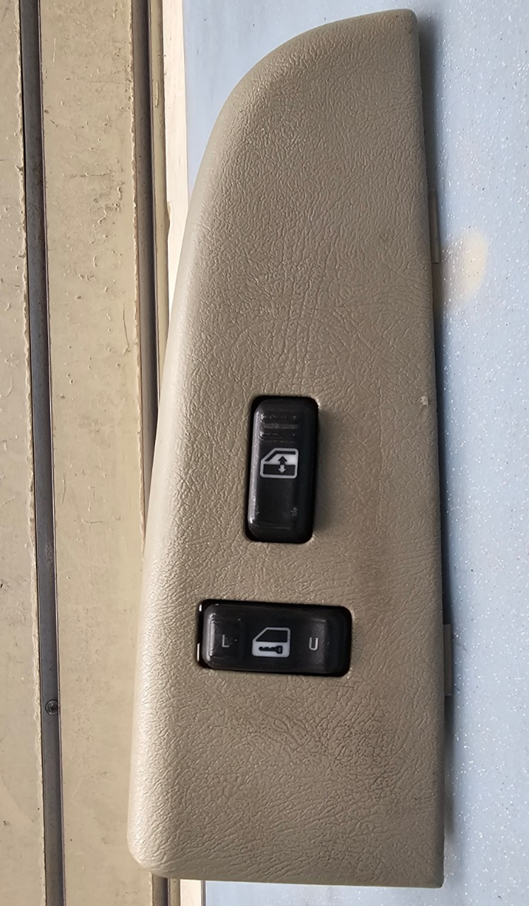 🔥99-02 Silverado SIERRA Front RIGHT Passenger Power Window Switch Lock TAN