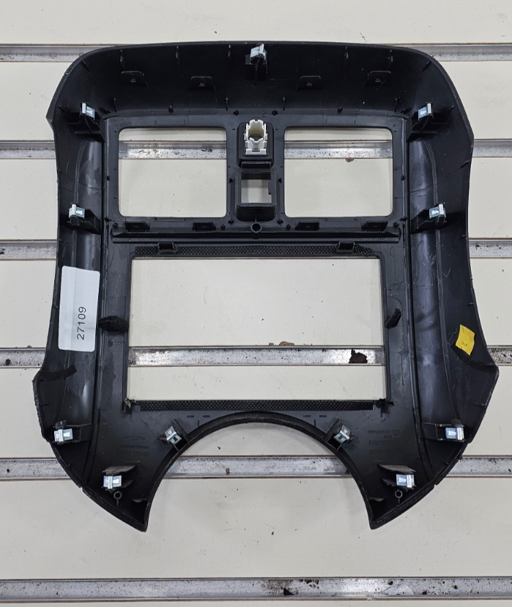 🔥12-15 NISSAN VERSA TRIM COVER BEZEL DASHBOARD CLIMATE RADIO OEM BLACK