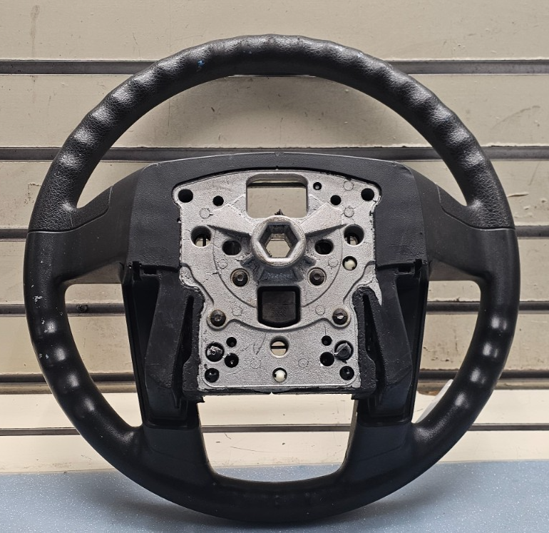 🔥2009-2014 Ford F-150 Steering Wheel Cruise Media Volume Black Leather OEM