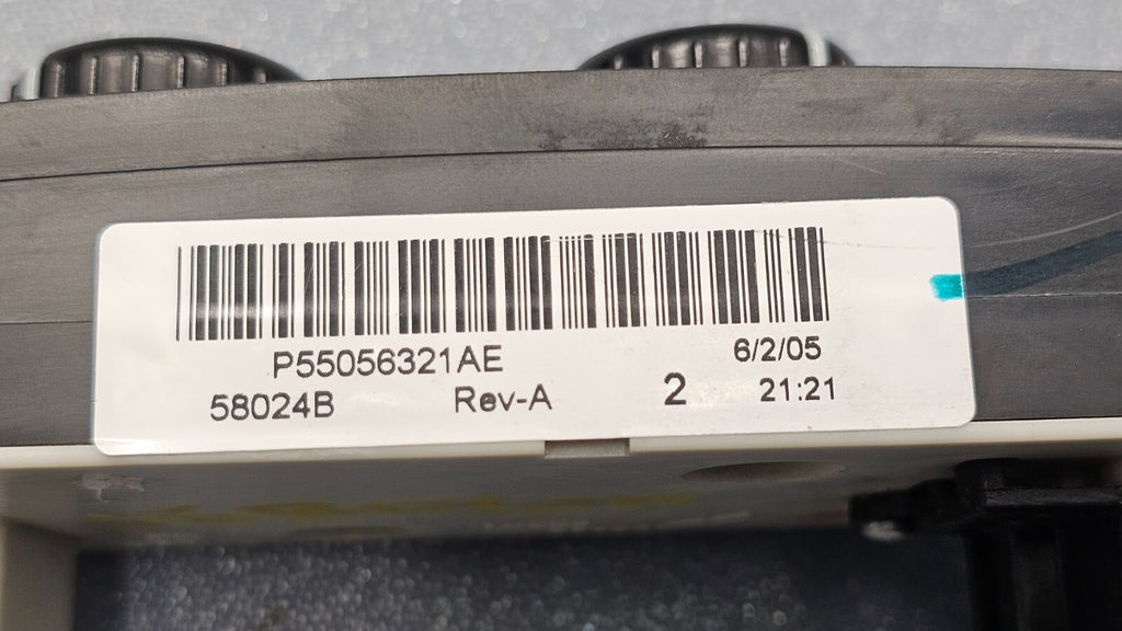 🔥02-05 Dodge RAM Manual Dash AC Heater Temperature Climate Control Conditioner