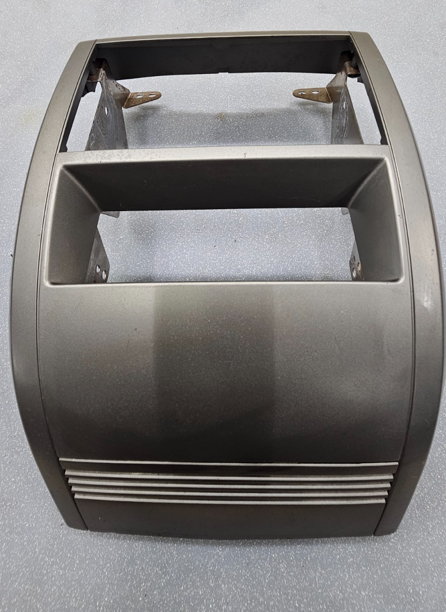 🔥07-12 Nissan Sentra Center Dash Radio Audio Bezel Silver OEM