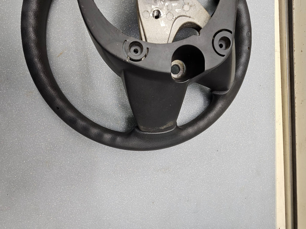🔥2006-2007 Jeep Commander Front Steering Wheel Leather Black OEM
