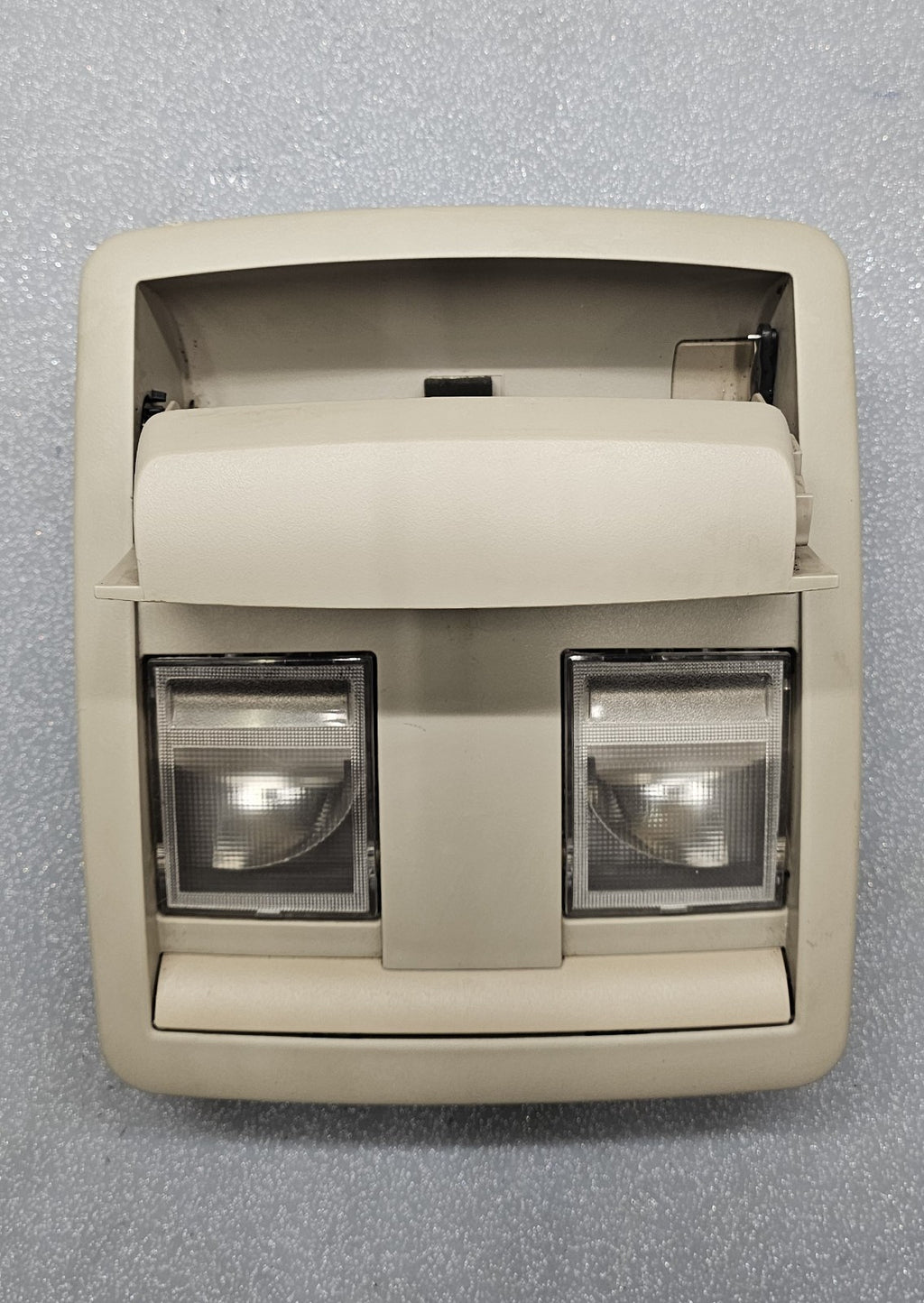 05-07 Dodge Charger 13-18 Challenger Overhead Console Dome Map Light Storage Tan