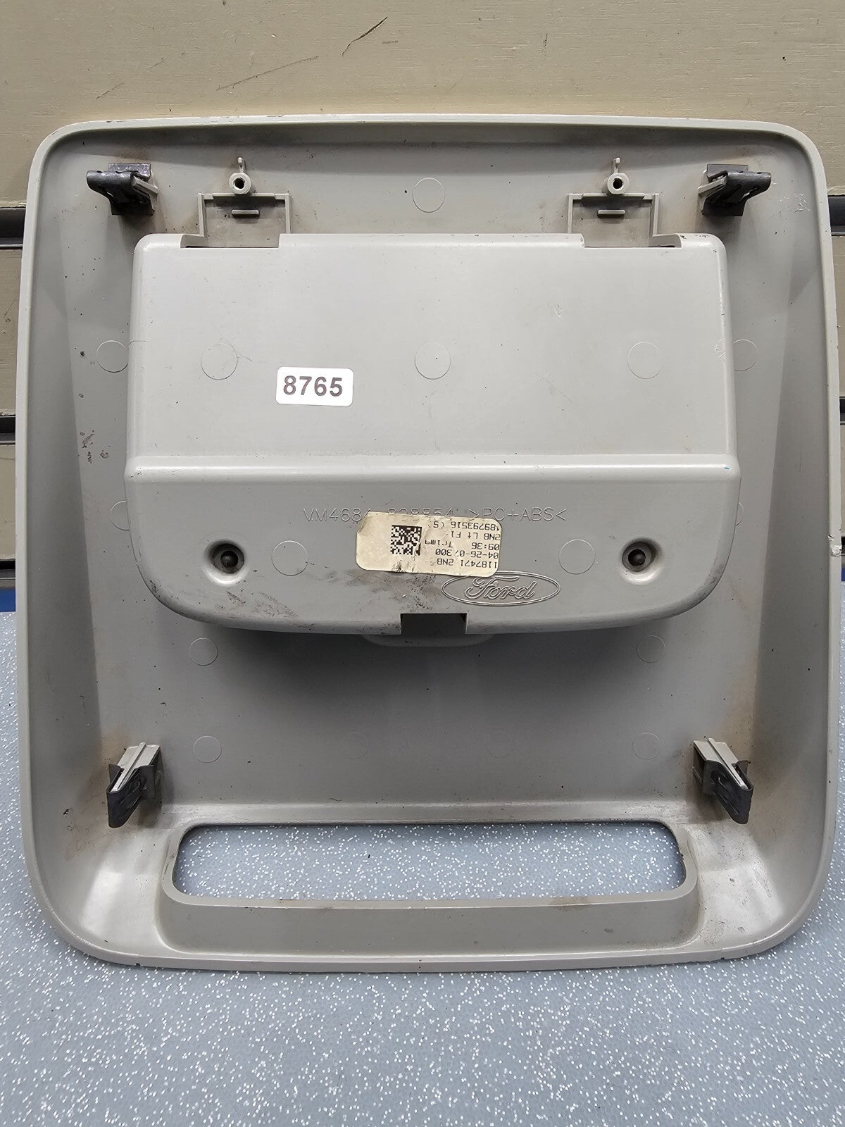 🔥04-08 Ford F150 Overhead Console Dome Map COMPARTMENT Storage Assembly LT GRAY
