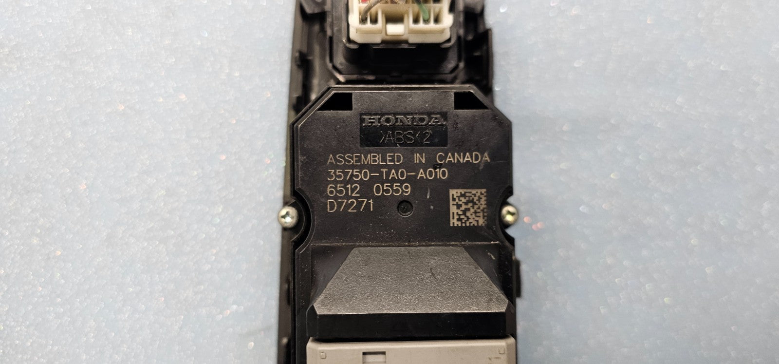 🔥08-12 ACCORD Left Driver Door Master Power Window Lock Switch Assembly Black