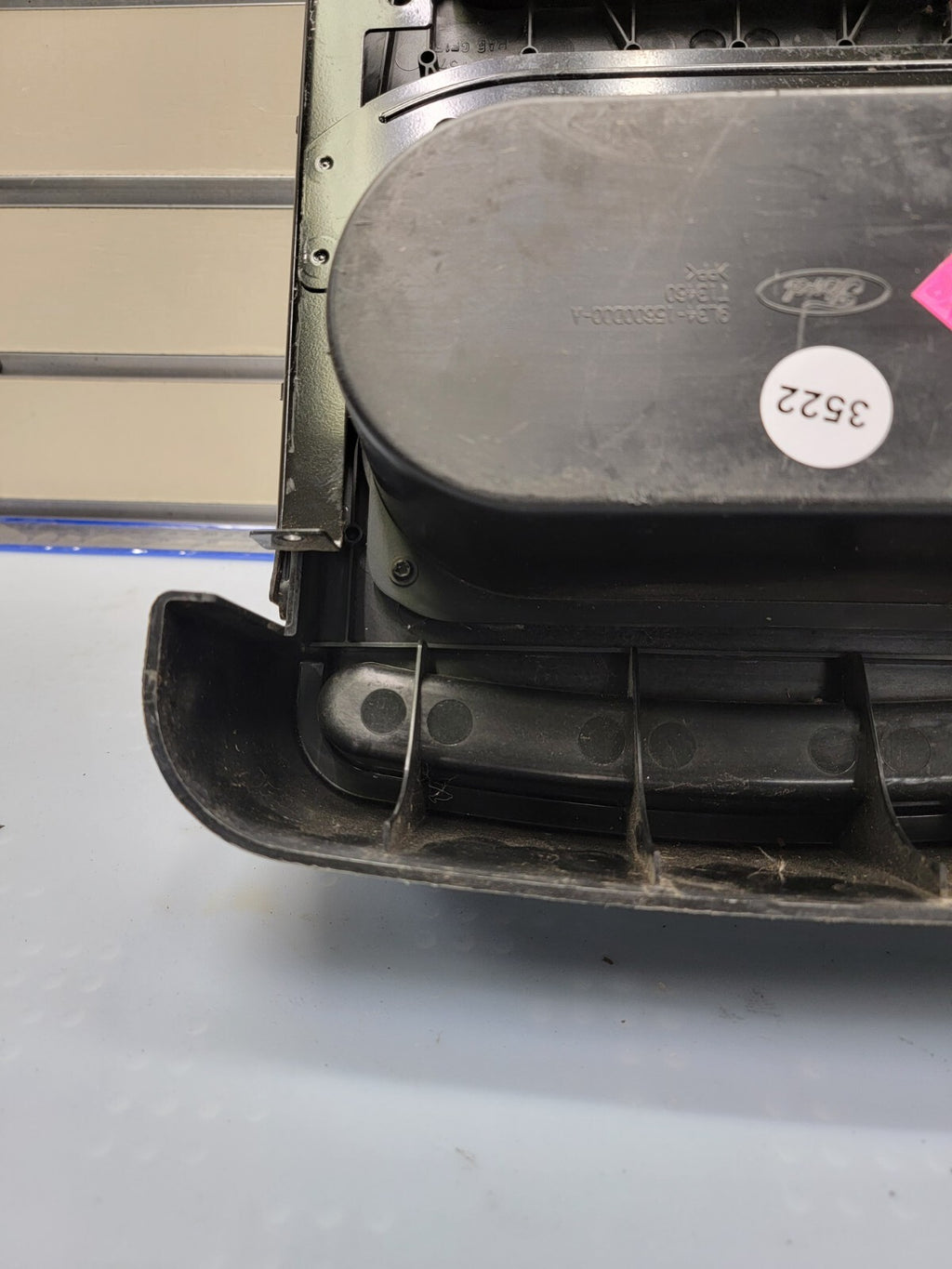 09-14 Ford F-150 under Center Console Jump Seat Armrest Slide Cup Holder OEM