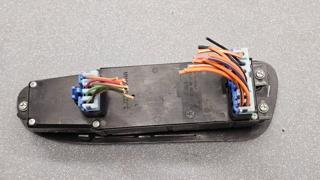03-09 DODGE RAM 1500 2500 Front Left Driver Power Master Window Switch Black OEM