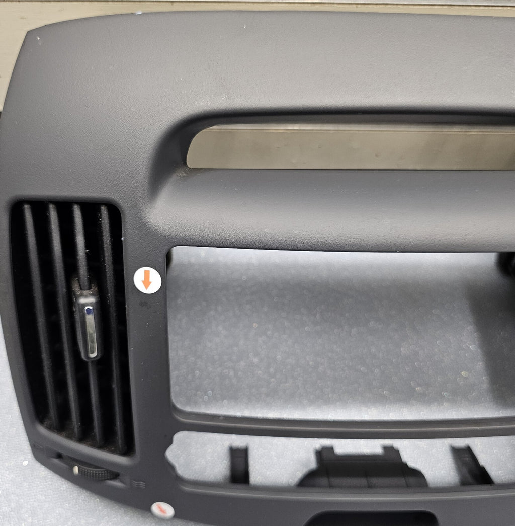 🔥07-10 Elantra Dash FM Radio Display Stereo Bezel Trim Instrument Panel DK GRAY